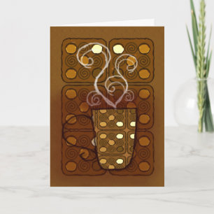 Dankt einem Latte danken Ihnen Grußkarte Dankeskarte