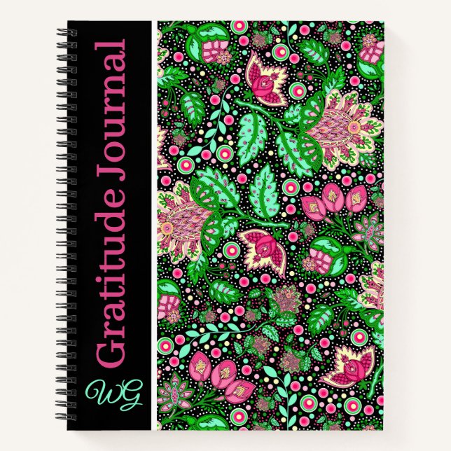 Danky Journal Personalisiert Pink Lady Slipper Notizbuch (Vorderseite)