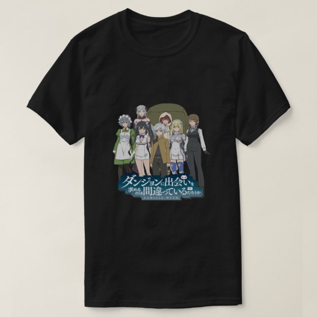 Danmachi Hestia family Classic T-Shirt (Design vorne)