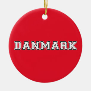 Danmark Keramikornament