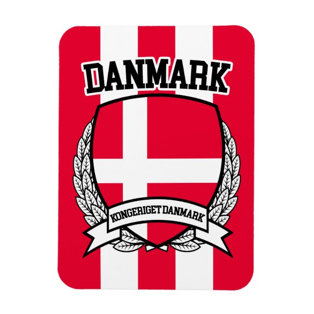 Danmark Magnet (Vertikal)