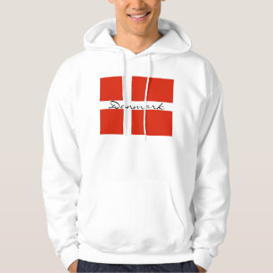 Danmark mit Dannebrog Hoodie