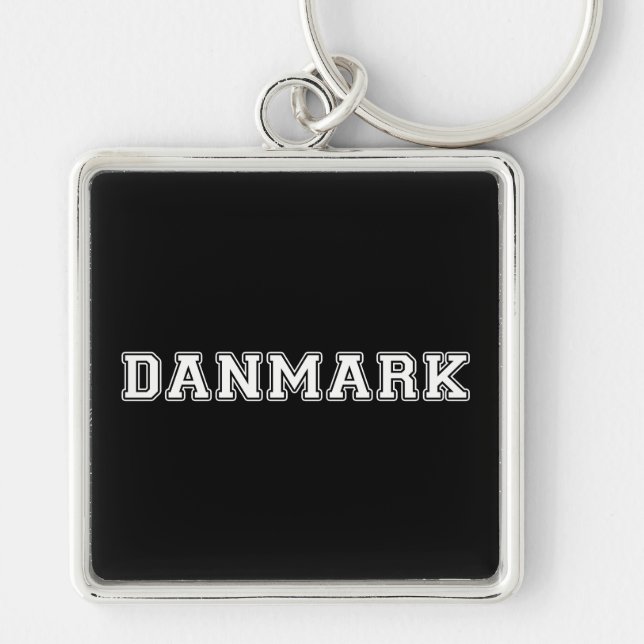 Danmark Schlüsselanhänger (Vorne)