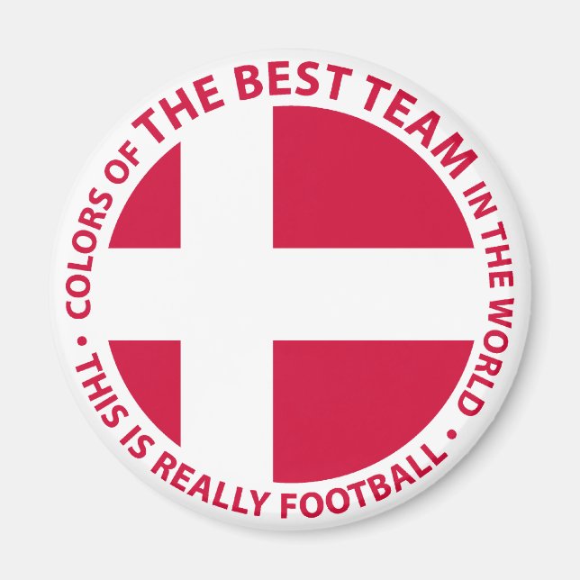 Danmark Shield Magnet (Vorne)