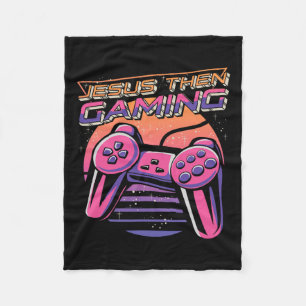 Dann Gaming Gamer Christlich Boys Video Game Contr Fleecedecke