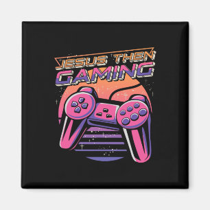 Dann Gaming Gamer Christlich Boys Video Game Contr Magnet