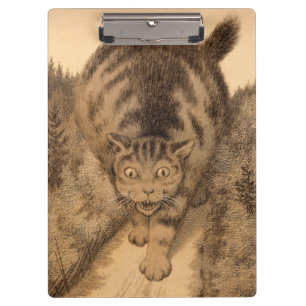 Dann ging Tabby weit und weit weg Klemmbrett