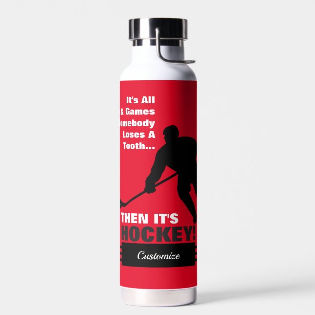 Dann ist es die HOCKEY Wasserflasche Trinkflasche (Links)