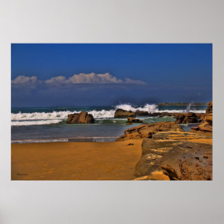 Dann rollten die Wolken hinein. Poster