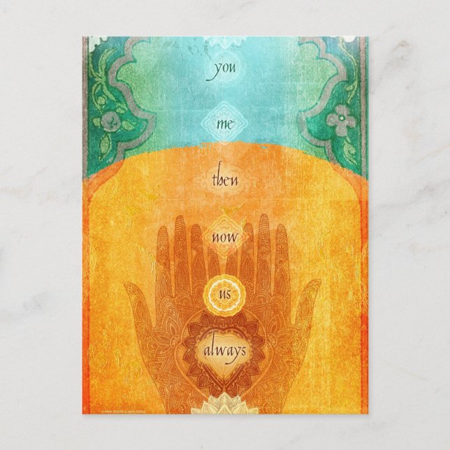 Dann sind wir immer postkarte (Vorderseite)