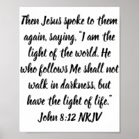 Dann sprach Jesus abermals zu ihnen, Sprichwort, "