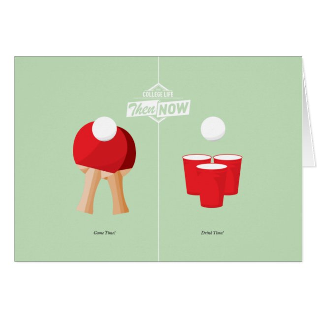 Dann und jetzt: Klingeln Pong (Vorderseite (Horizontal))