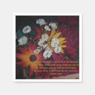 Dann wird dein Licht ausbrechen Serviette