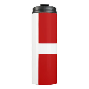 Dannebrog Dänische Flagge Thermosbecher