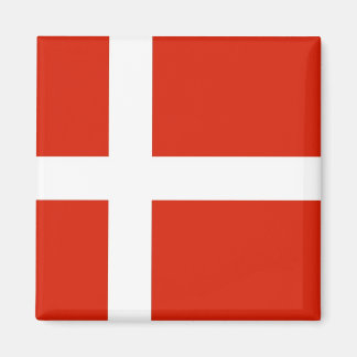 Dannebrog; die Offizielle Flagge Dänemarks Magnet