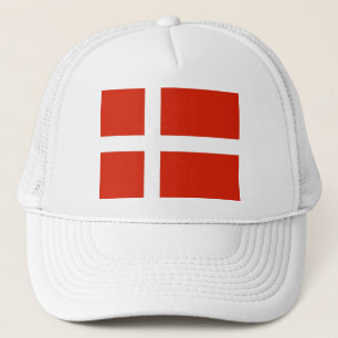 Dannebrog; die Offizielle Flagge Dänemarks Truckerkappe