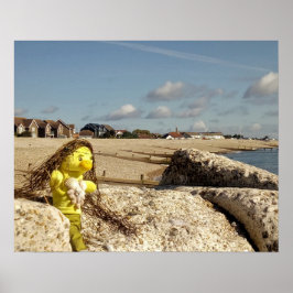 Danni das Meerjungfrau-Poster Poster