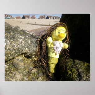 Danni das Meerjungfrau-Poster Poster