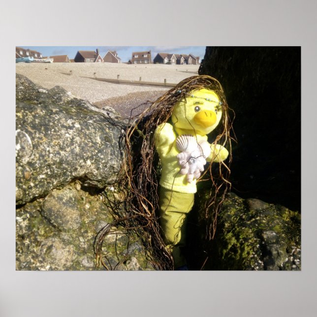 Danni das Meerjungfrau-Poster Poster (Vorne)