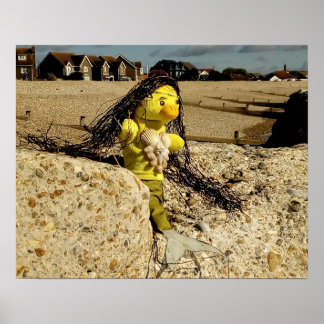 Danni das Meerjungfrau-Poster Poster