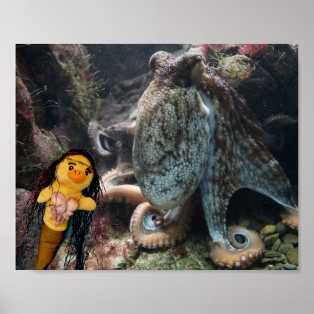 Danni das Meerjungfrau-Poster Poster (Vorne)