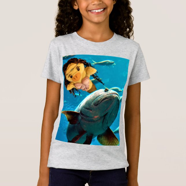 Danni der Meerjungfrau-T - Shirt (Vorderseite)
