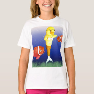 Danni der Meerjungfrau unter Wasser T - Shirt