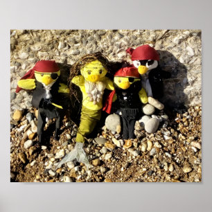 Danni die Meerjungfrau und das Pirates Poster