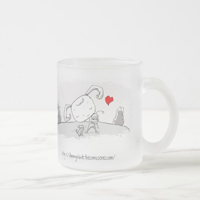 Danny-Dioden-mattierte Tasse (Rechts)