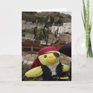 Danny Duck der Pirat Geburtstagskarte Karte
