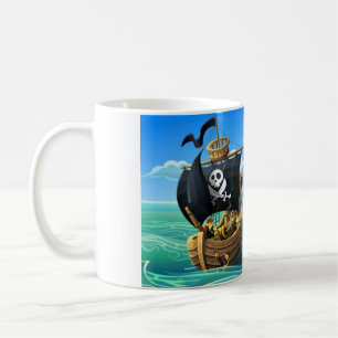 Danny Duck der Pirat Kaffeebecher Kaffeetasse