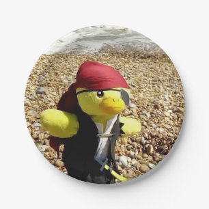 Danny Duck der Pirat Pappteller