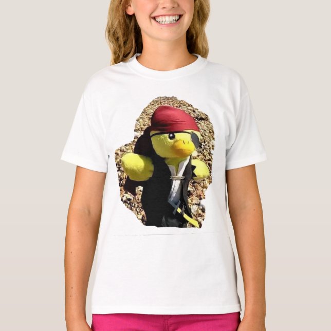 Danny Duck, der Pirate-T - Shirt (Vorderseite)