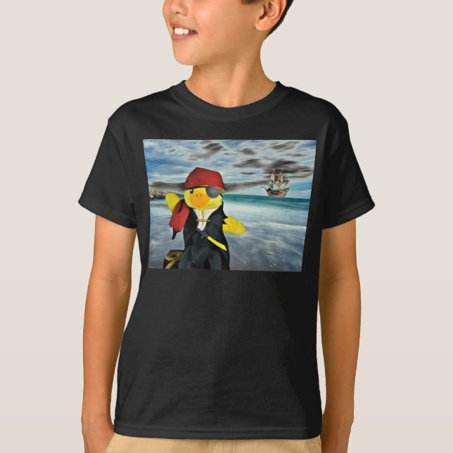 Danny Duck, der Pirate-T - Shirt (Vorderseite)