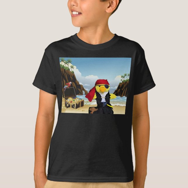 Danny Duck, der Pirate-T - Shirt (Vorderseite)