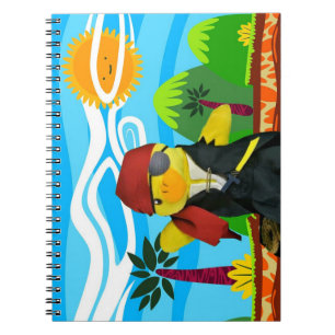 Danny Duck der Piraten-Notizblock Notizblock