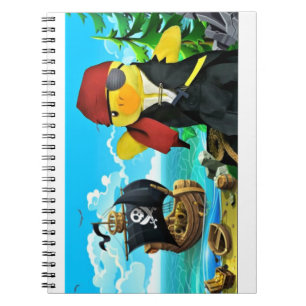 Danny Duck der Piraten Notizbuch Notizblock