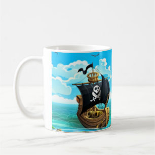 Danny Duck, die Pirate Coffee Tasse