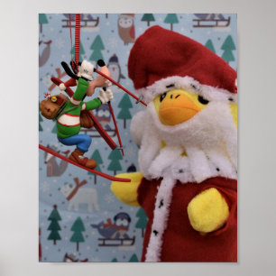 Danny-Duck-Santa-Plakat Poster