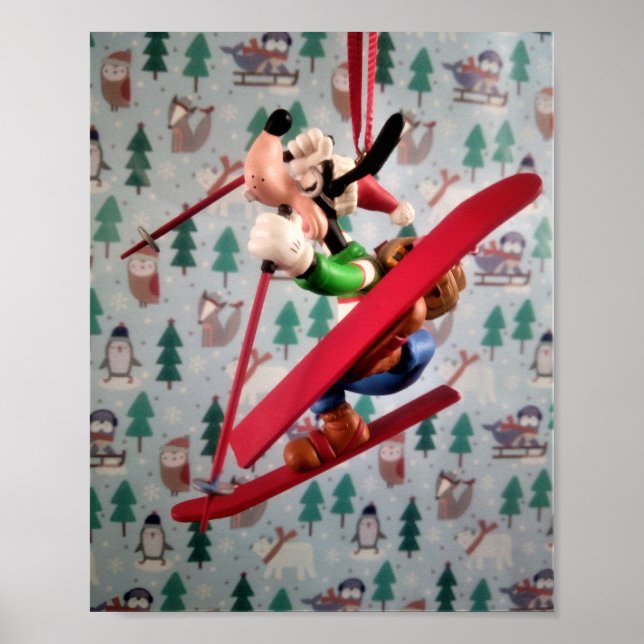 Danny Duck Santa. Tree Ornament Poster (Vorne)