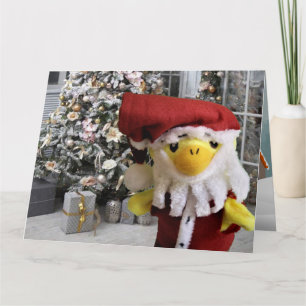 Danny Duck Santa Weihnachtskarte Karte