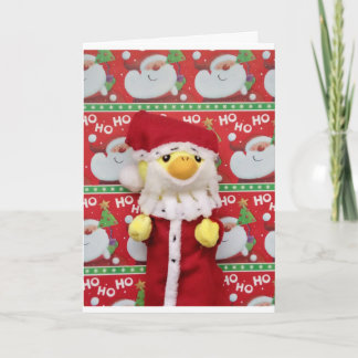 Danny Duck Santa Weihnachtskarte Karte