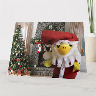 Danny Duck Santa Weihnachtskarte Karte