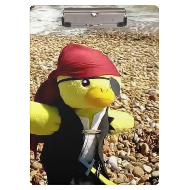 Danny Duck the Pirate Klemmbrett (Vorderseite)