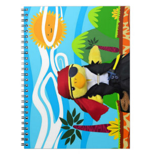 Danny Duck the Pirate Notebook Notizblock