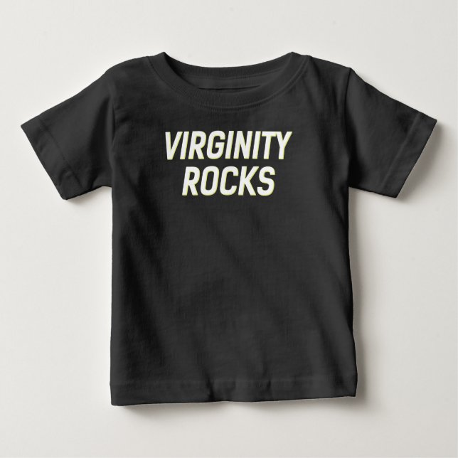 Danny Duncan Merch Virginity Rocks Virginity Rocks Baby T-shirt (Vorderseite)