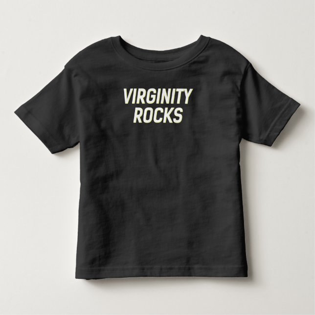 Danny Duncan Merch Virginity Rocks Virginity Rocks Kleinkind T-shirt (Vorderseite)