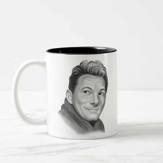 Danny Kaye Zweifarbige Tasse (Links)