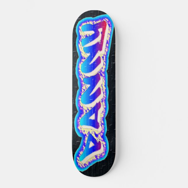 DANNY Personalisierte, kundenspezifische Graffiti- Skateboard (Vorderseite)