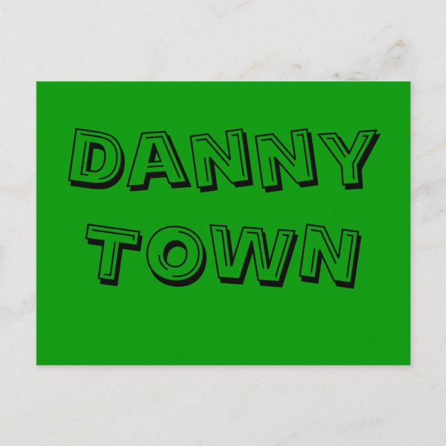 Danny, TOWN Postkarte (Vorderseite)